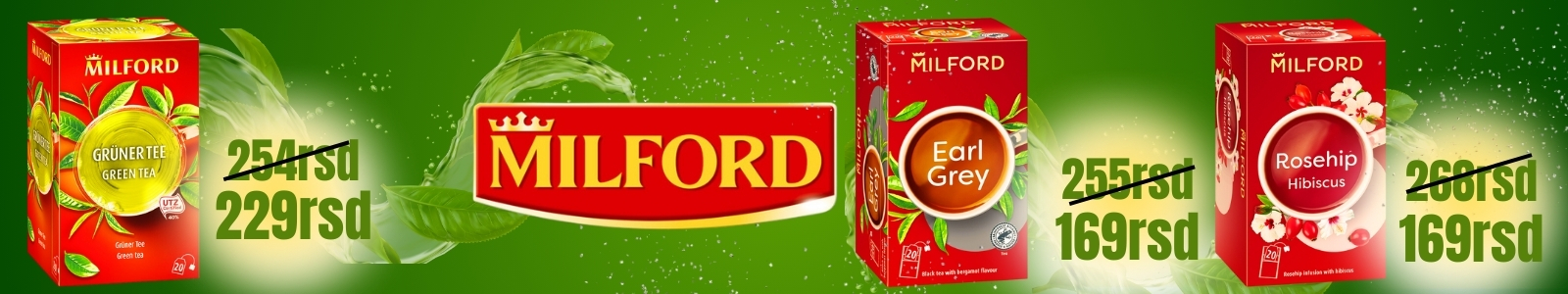 Milford čaj