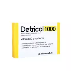 Detrical 1000IU 60 tableta