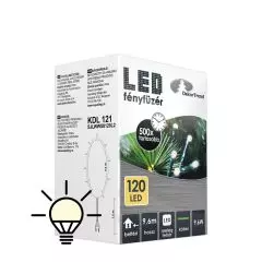 LED lampice za unutra 120 lampica toplo bela - photo ambalaze