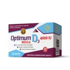 Optimum Mega D3 4000IU 30 kapsula