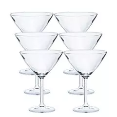 Degustation kristalna čaša za martini 28cl 6 komada - photo ambalaze