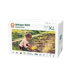 ECO Bamboo pelene gaćice XL 13-17 kg 100 kom