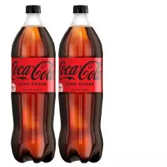 Gazirani napitak Coca-cola Zero 2x1,5l - photo ambalaze