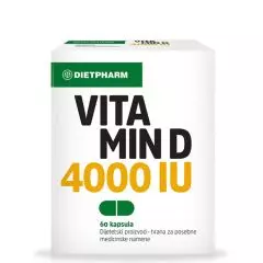 Vitamin D 4000IU 60 kapsula