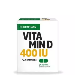 Vitamin D 400IU 30 kapsula