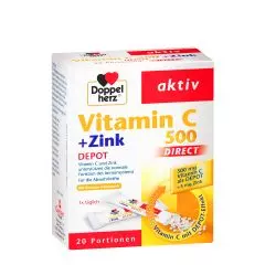 Vitamin C 500mg + Cink Direkt 20 kesica