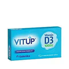Vitup D3 1000IU 30 kapsula
