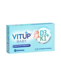 Vitup D3+K1 Baby 30 kapsula