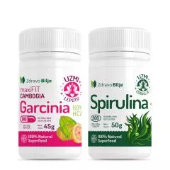 Garcinia Cambogia + Spirulina 200 tableta