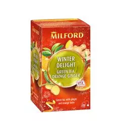 Winter Delight zeleni čaj đumbir-pomorandža 20 kesica