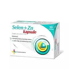 Selen + Zn 20 kapsula