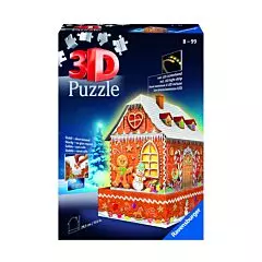 3D puzzle Medena kuća 216 komada