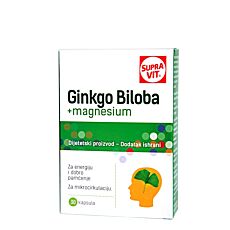 Ginkgo Biloba + magnezijum 30 kapsula