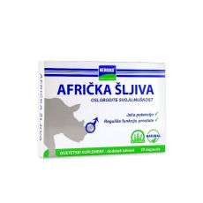 Afrička šljiva 10 kapsula - photo ambalaze