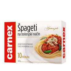 Špagete na bolonjski način 400g