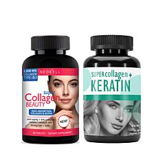 Super collagen beauty 60 kapsula + Super collagen keratin 60 kapsula