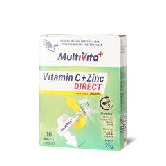Vitamin C + cink direct 10 kesica