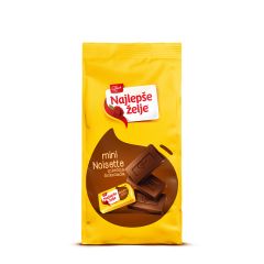 Najlepše Želje mlečna čokolada noisette mini 135g