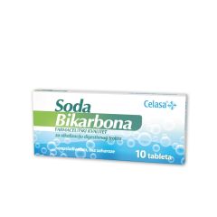 Celasa soda bikarbona 10 tableta