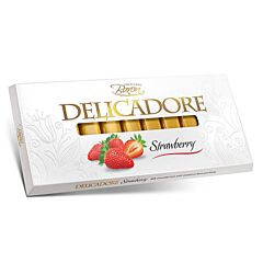 Čokolada Delicadore Strawberry 200g