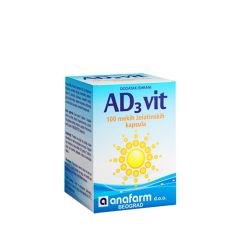 AD3 Vitamin 100 kapsula - photo ambalaze