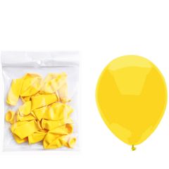 Lateks baloni žuti 10 komada
