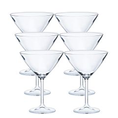 Degustation kristalna čaša za martini 28cl 6 komada