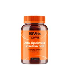 Alfa-lipoinska 300mg 60 tableta - photo ambalaze