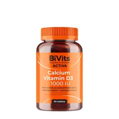 Kalcijum Vitamin D 1000IU 60 tableta - photo ambalaze