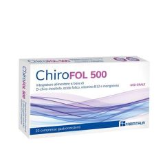 Chirofol 500 20 tableta - photo ambalaze