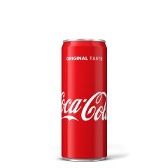 Gazirani napitak Coca-cola limenka 330ml - photo ambalaze