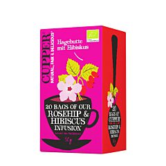 Rosehip&Hibiscus organski biljni čaj 20 kesica