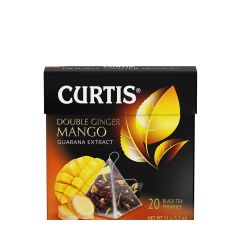 Double Ginger Crni čaj đumbir mango 20 kesica - photo ambalaze
