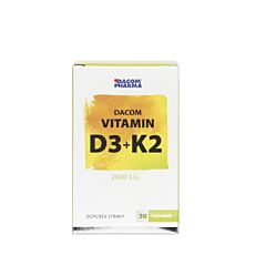 Vitamin D3 2000IU + K2 30 kapsula