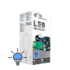 LED lampice za unutra 80 lampica plava - photo ambalaze
