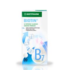 Biotin 30 tableta - photo ambalaze