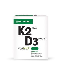 Vitamin K2D3 30 kapsula - photo ambalaze