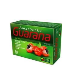 Amazonska guarana 500mg 30 kapsula - photo ambalaze