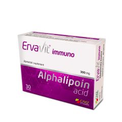 Ervavit alfalipinska kiselina 300mg 30 kapsula - photo ambalaze