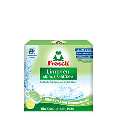 Tablete za pranje posuđa zeleni limun 26 tableta