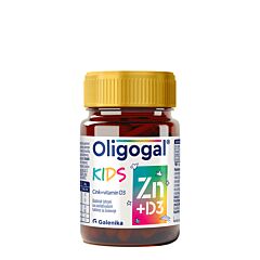 Oligogal Kids cink i vitamin D 60 tableta