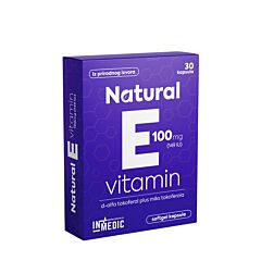 Vitamin E Natural 100mg 30 kapsula