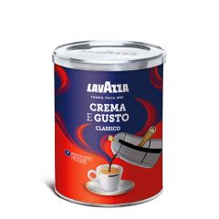 Crema e Gusto Classico espresso mlevena kafa limenka 250g - photo ambalaze