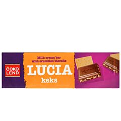 Lucia mlečna čokolada keks 300g