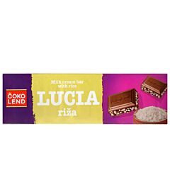 Lucia mlečna čokolada riža 200g