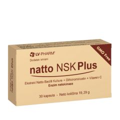 natto NSK Plus 30 kapsula - photo ambalaze
