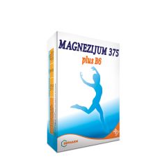 Magnezijum 375 plus B6 30 kapsula - photo ambalaze