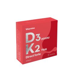Vitamin D3K2 Direkt Forte 2000IU 20 kesica