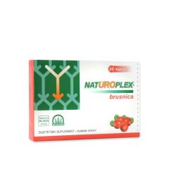 Naturoplex brusnica 20 kapsula - photo ambalaze