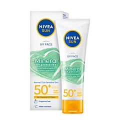 UV mineral krema za zaštitu kože lica od sunca SPF50+ 50ml